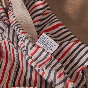 1980s Hugo Valentino Striped Boxer Shorts